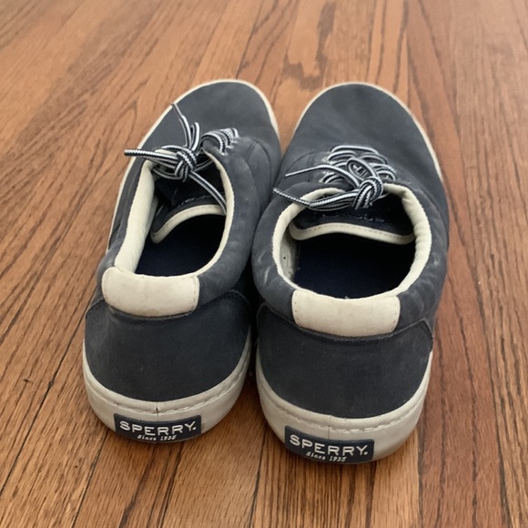 Navy Blue Sperry Shoes - Size 10.5 - Picture 2 of 3